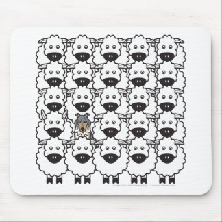 Sheltie in the Sheep Mouse Pad
