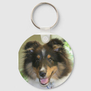 Sheltie Keychain