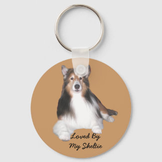 Sheltie Keychain