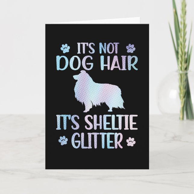 Sheltie Lover Shetland Sheepdog Owner Sheltie Mom Card (Front)