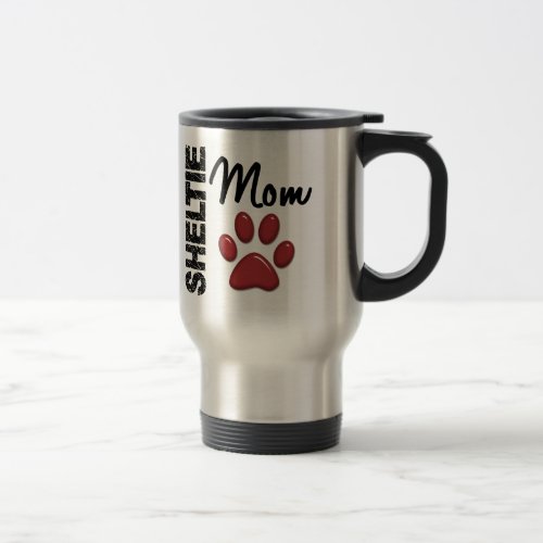 Sheltie Mom 2 Travel Mug
