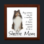 Sheltie Mom Box<br><div class="desc">This Shetland Sheepdog box is a great gift for any Sheltie Mom.</div>