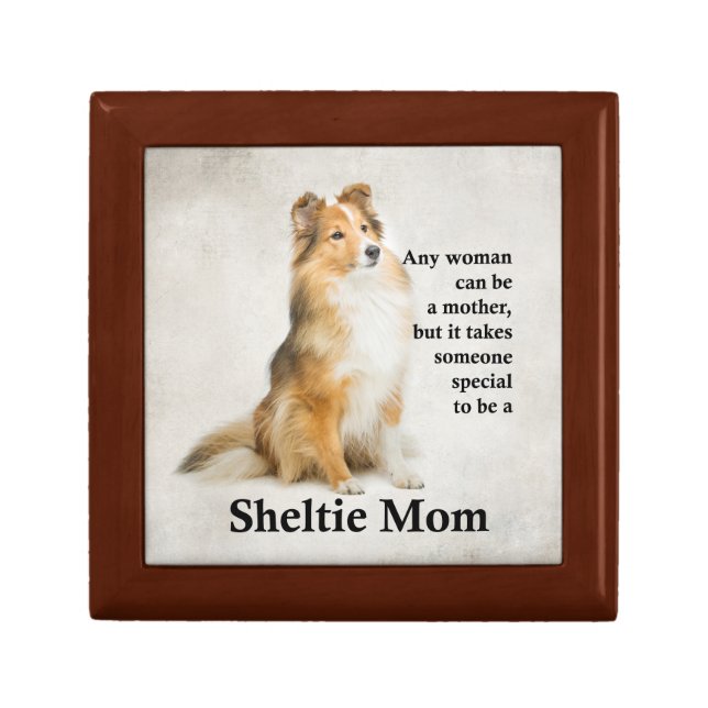 Sheltie Mom Gift Box (Front)