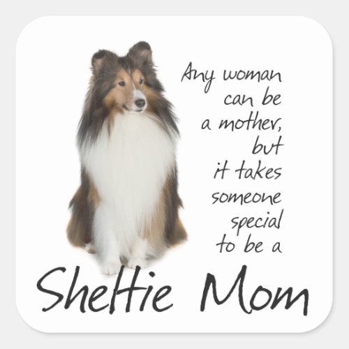 Sheltie Mom Stickers