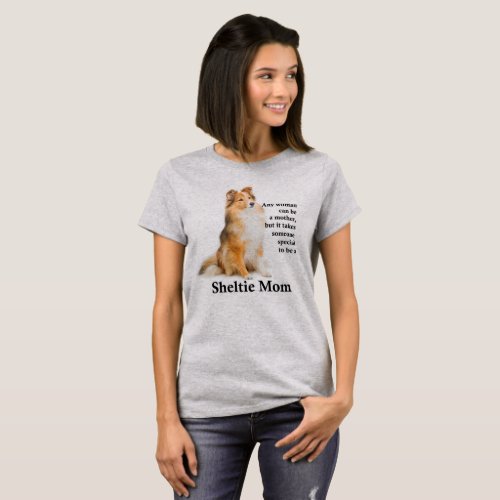 Sheltie Mom T_Shirt