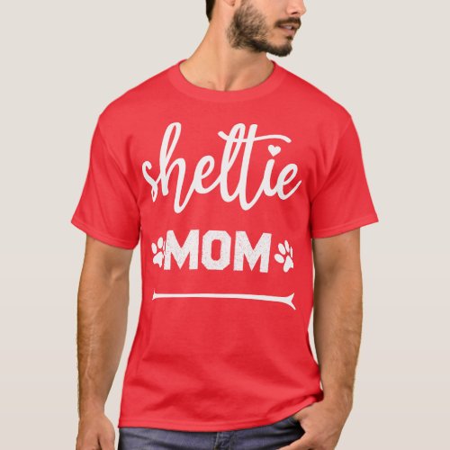 Sheltie Mom T_Shirt