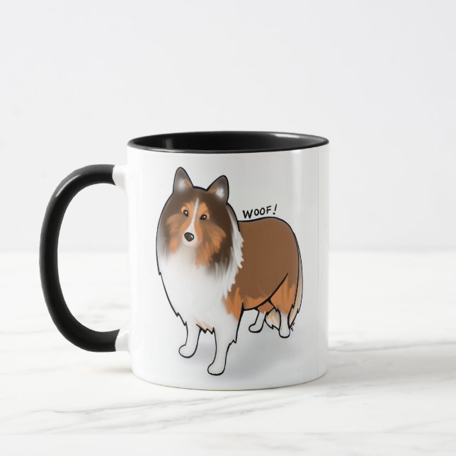 Sheltie Mug (Left)