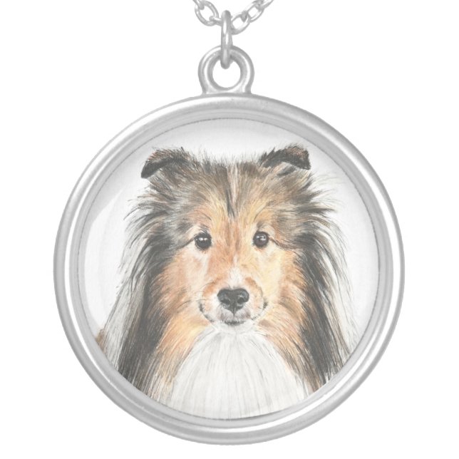 Sheltie Necklace (Front)