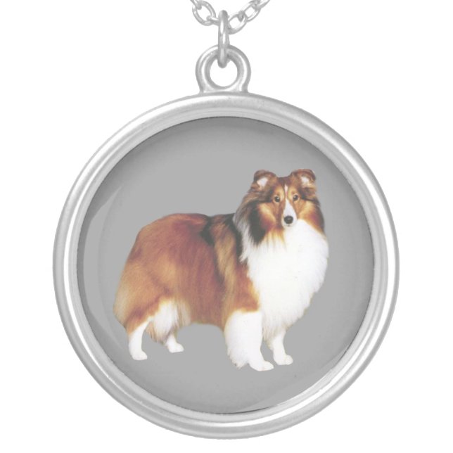 Sheltie Necklace (Front)