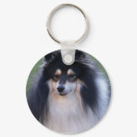 Sheltie Photo Keychain