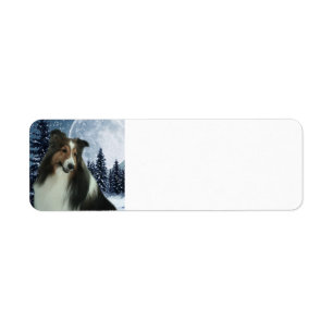 Sheltie Return Address Label