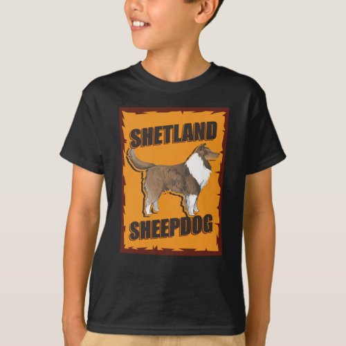 Sheltie Shetland Sheepdog  Dog Owner Shelties T_Shirt