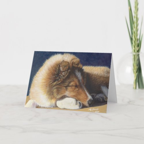 Sheltie Shetland Sheepdog Greeting Card