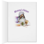 Sheltie Stole The Cookie From Cookie Jar Cards (Inside (Right))
