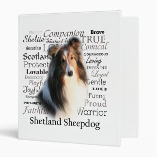 Sheltie Traits Binder