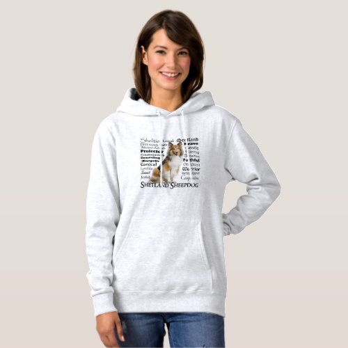 Sheltie Traits Hoodie