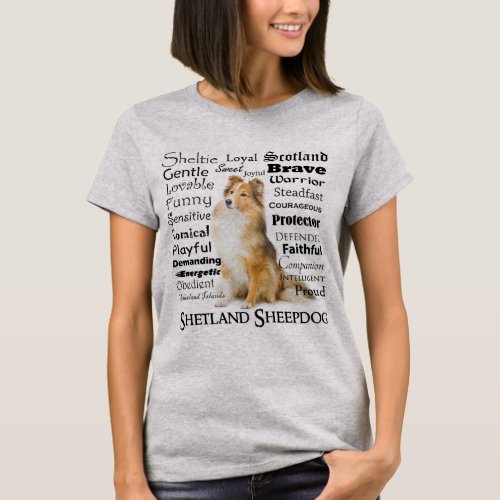 Sheltie Traits T_Shirt