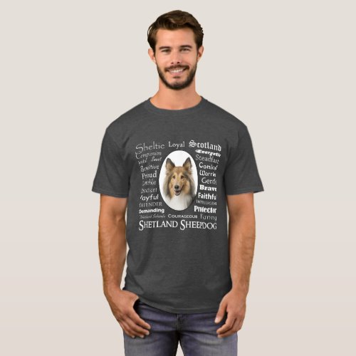 Sheltie Traits T_shirt