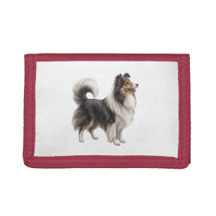Sheltie Tri-fold Wallet