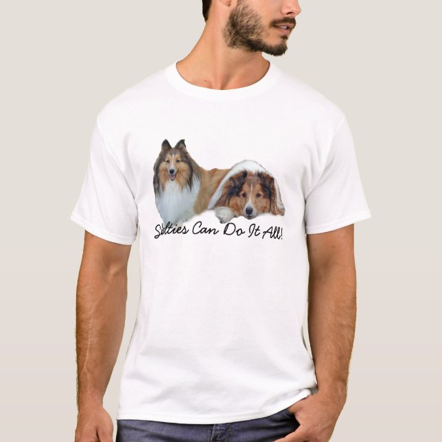 Sheltie Unisex T-Shirt (Front)