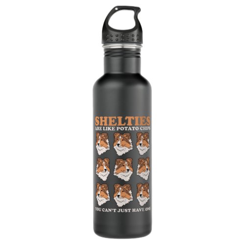 Shelties Are Like  Dog Shetland Sheepdog Sheltie Stainless Steel Water Bottle