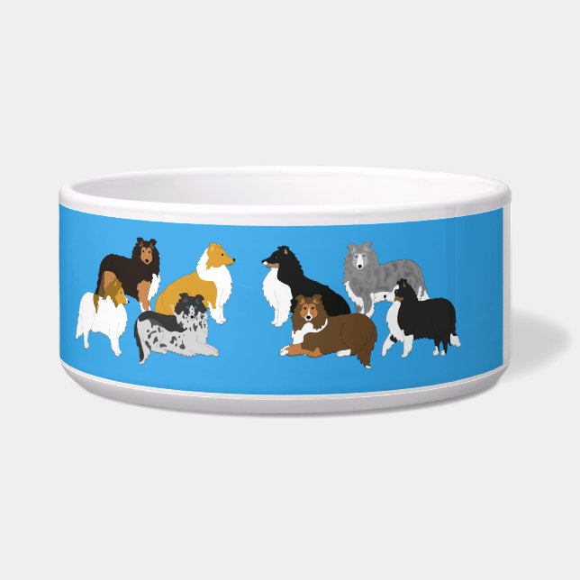 Shelties Bowl (Left)