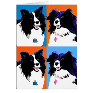 Shelties Pop Art Cards