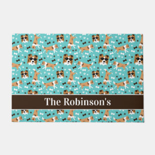 Shelties Shetland Sheepdog Dog Collie Personalized Doormat