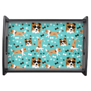 Shelties Shetland Sheepdog Mini Collie Serving Tra Tray