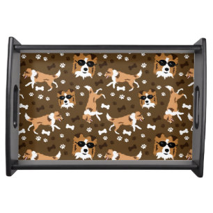 Shelties Shetland Sheepdog Mini Collie Serving Tra Tray