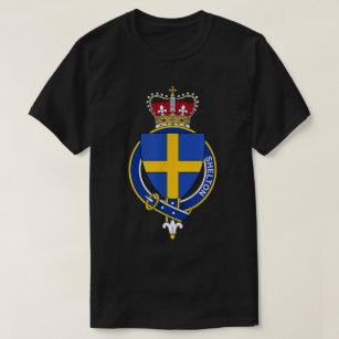 Shelton Coat Of Arms Family Crest  T-Shirt