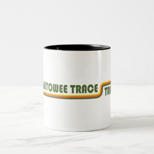 Sheltowee Trace Trail Kentucky Tennessee Two_Tone Coffee Mug