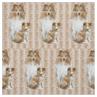 Shelty Mother Love Fabric