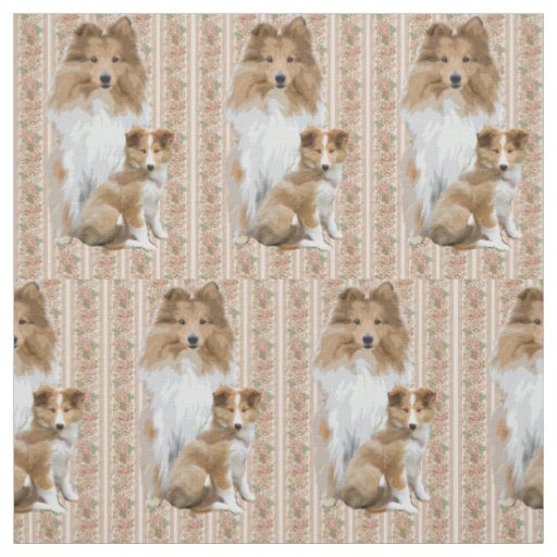 Shelty Mother Love Fabric