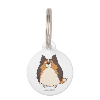 Shelty "Sheltama" <Name and Telephone> Pet ID Tag
