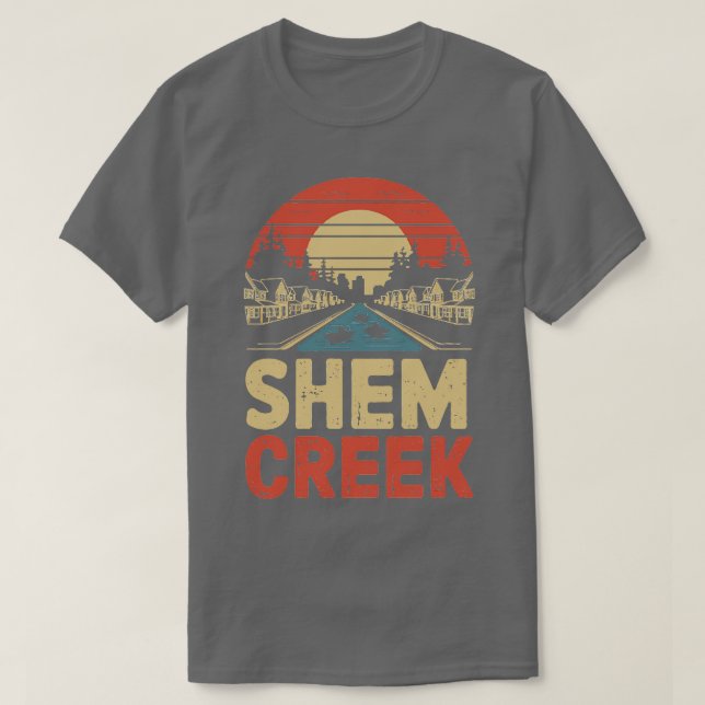 Shem Creek Vintage T-Shirt (Design Front)