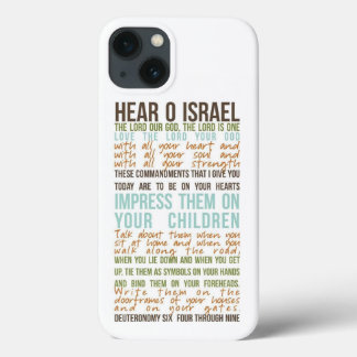 Shema prayer iPhone 13 case