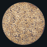 Shemura Matzah Classic Round Sticker<br><div class="desc">The Yehudis L Store has created hundreds of Jewish products and is constantly expanding.  Tell your friends and send them our link:  http://www.zazzle.com/YehudisL*</div>