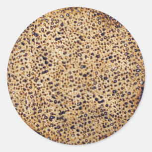 Shemura Matzah Classic Round Sticker