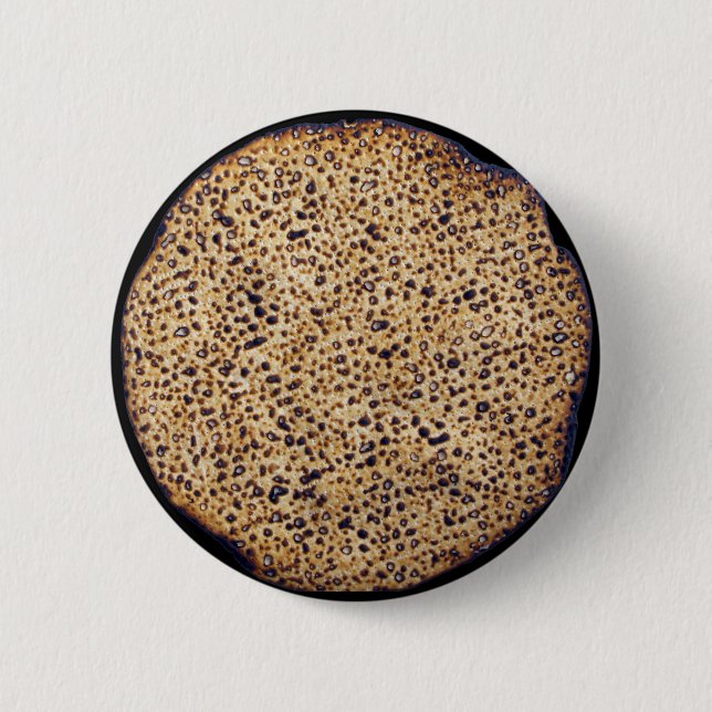 Shemura Matzah Pinback Button (Front)