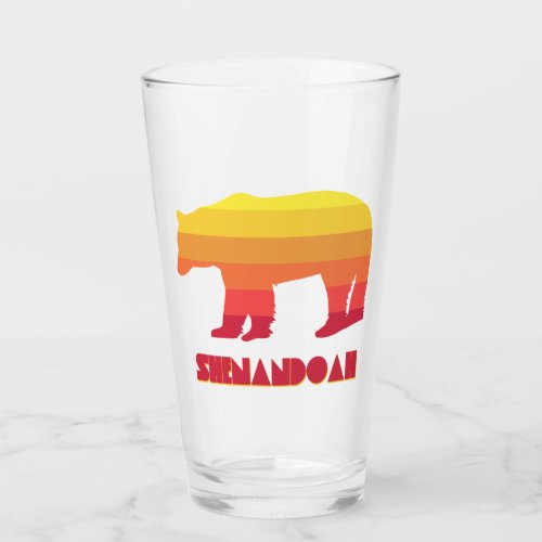 Shenandoah Bear Glass