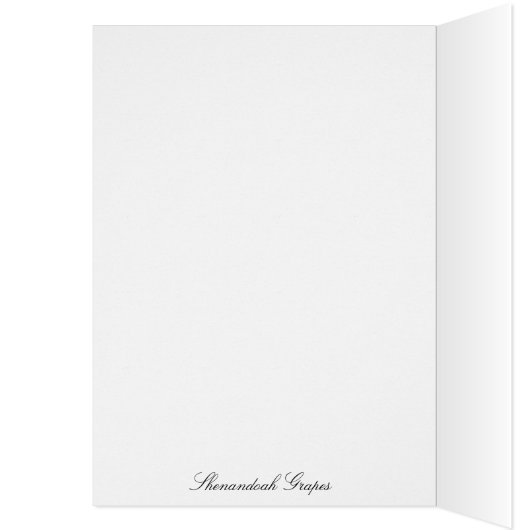 "Shenandoah Grapes" in vivid colors. (Inside (Left))