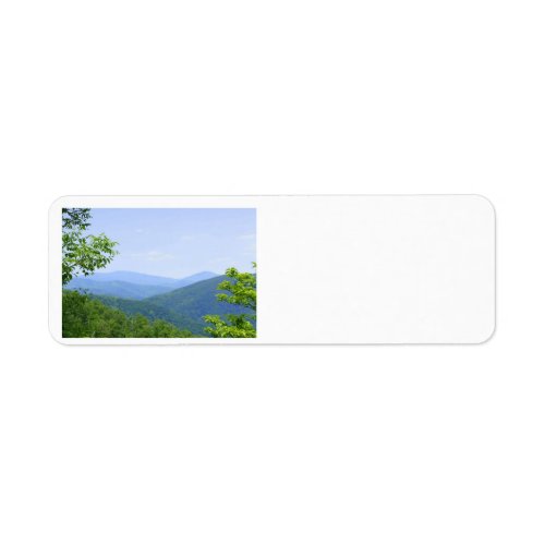 Shenandoah Mountains Label