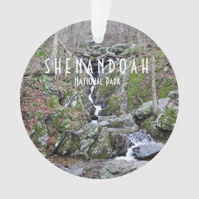 Shenandoah National Park Acrylic Ornament (Front)