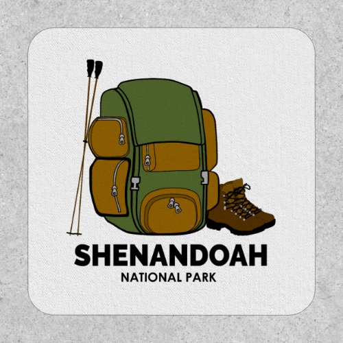 Shenandoah National Park Backpack Patch