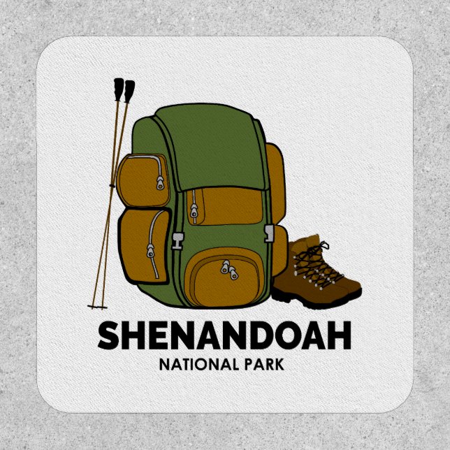 Shenandoah National Park Backpack Patch (Front)