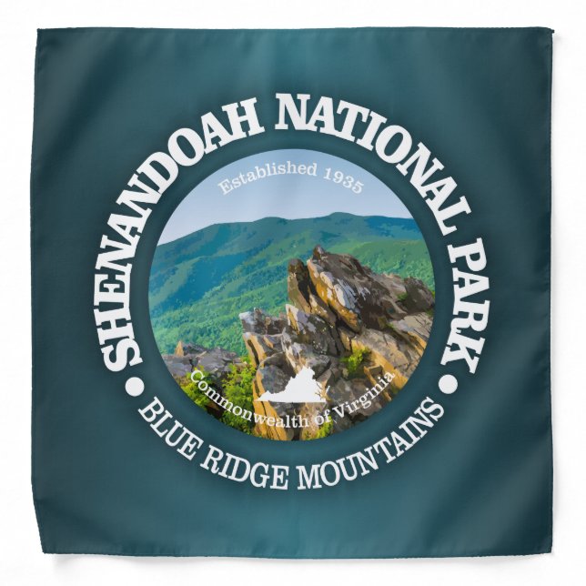 Shenandoah National Park Bandana (Front)