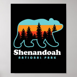 Shenandoah National Park Bear Shenandoah Valley Poster