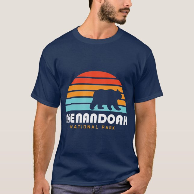 Shenandoah National Park Bear Shenandoah Valley T-Shirt (Front)