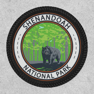 Shenandoah National Park Black Bear Circle Patch